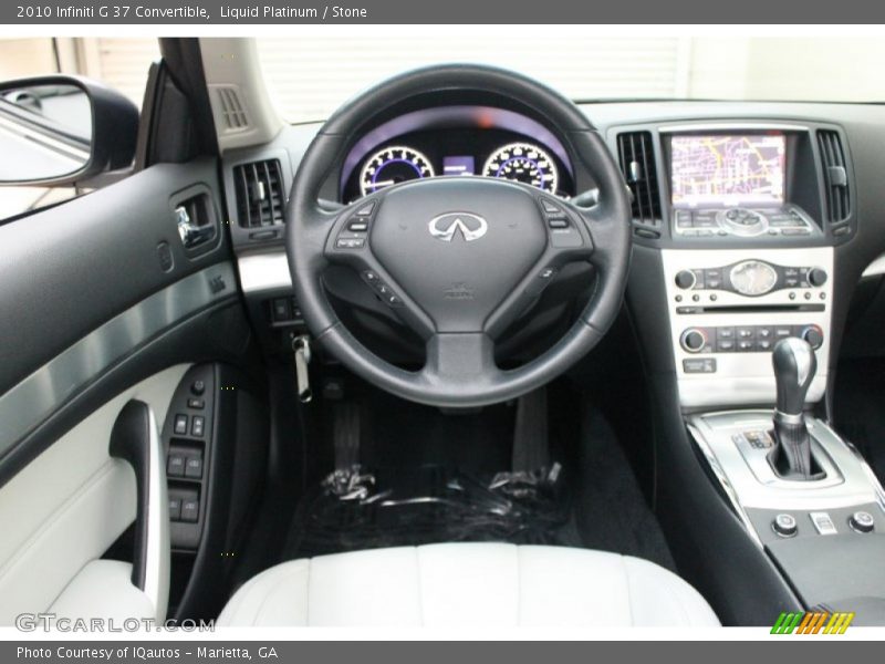 Dashboard of 2010 G 37 Convertible