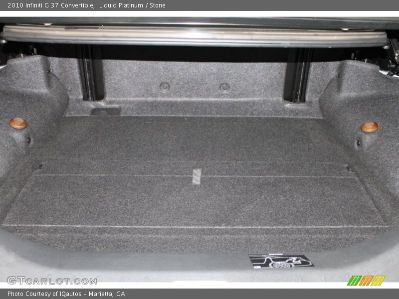  2010 G 37 Convertible Trunk