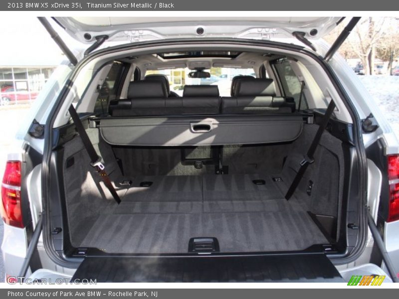 Titanium Silver Metallic / Black 2013 BMW X5 xDrive 35i