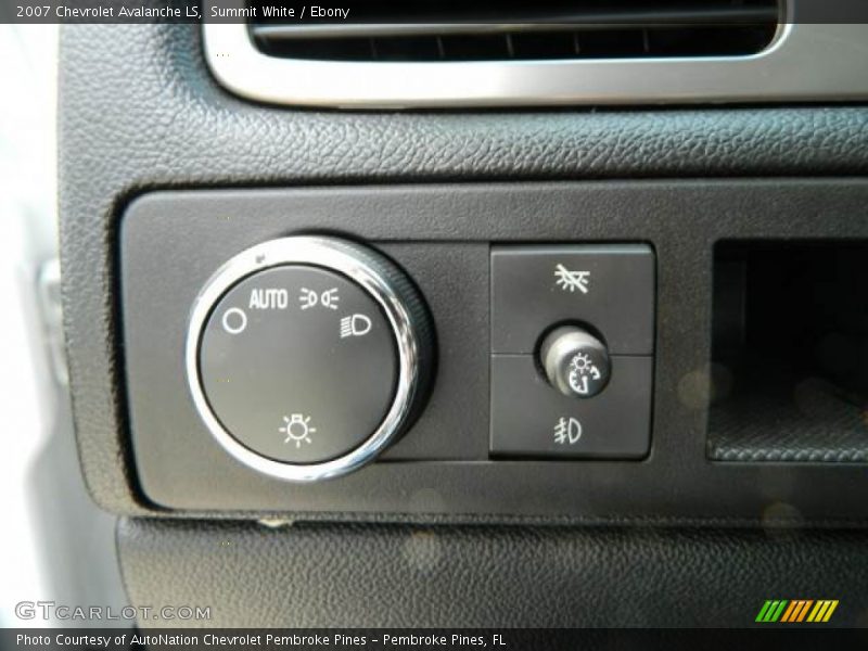 Controls of 2007 Avalanche LS