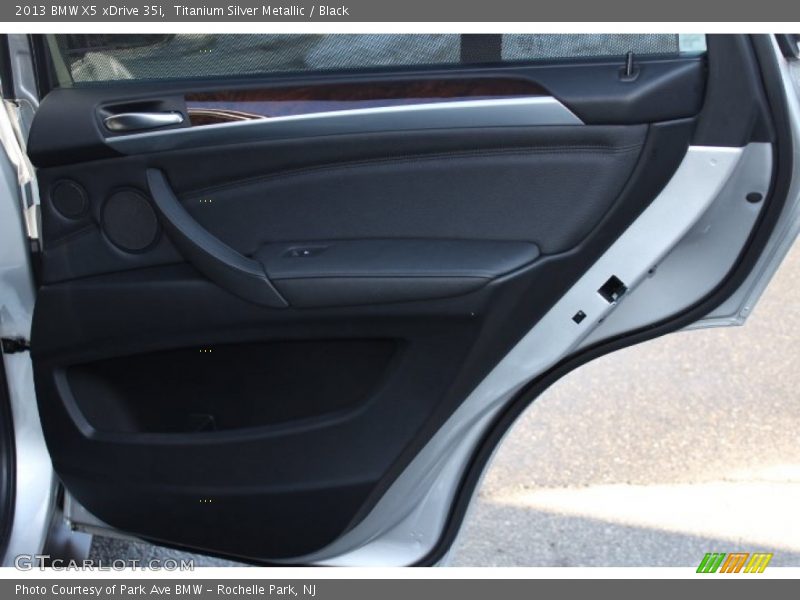 Titanium Silver Metallic / Black 2013 BMW X5 xDrive 35i