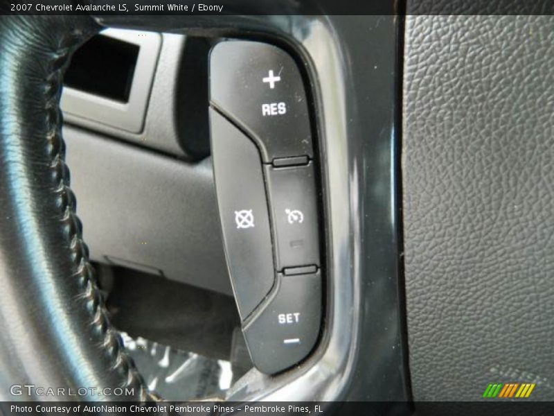 Controls of 2007 Avalanche LS