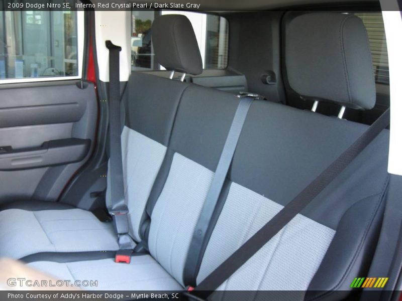 Inferno Red Crystal Pearl / Dark Slate Gray 2009 Dodge Nitro SE