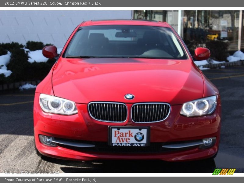 Crimson Red / Black 2012 BMW 3 Series 328i Coupe