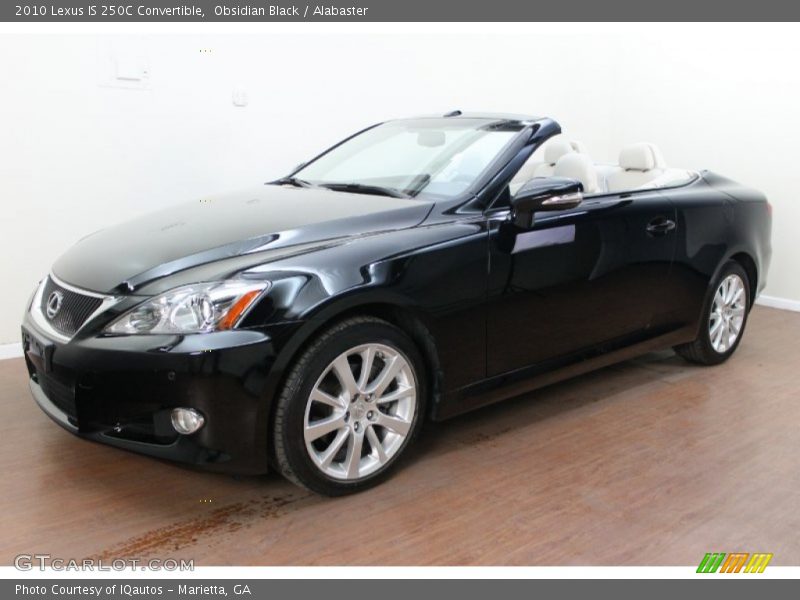 Obsidian Black / Alabaster 2010 Lexus IS 250C Convertible