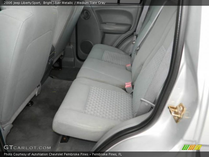 Bright Silver Metallic / Medium Slate Gray 2006 Jeep Liberty Sport