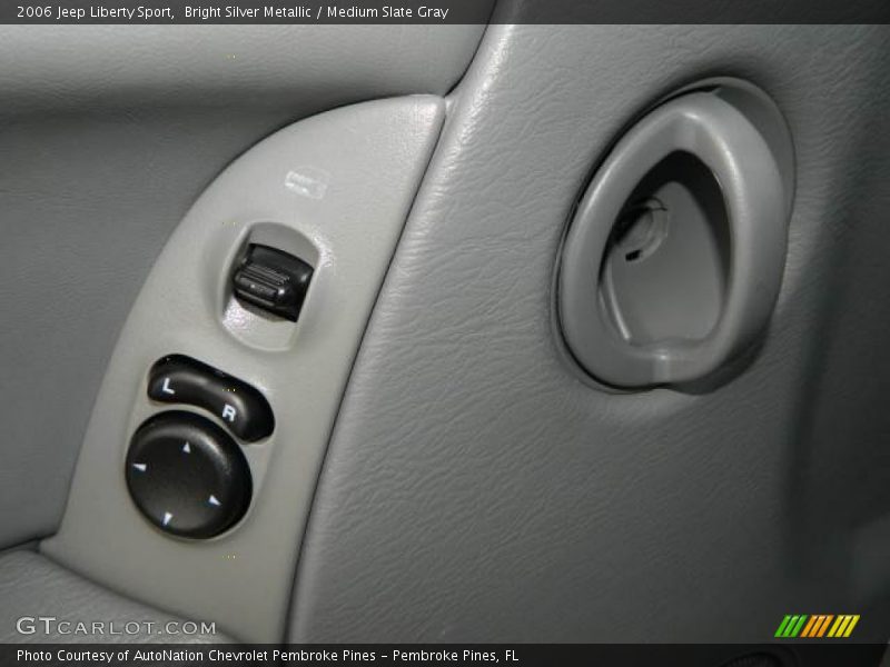 Bright Silver Metallic / Medium Slate Gray 2006 Jeep Liberty Sport