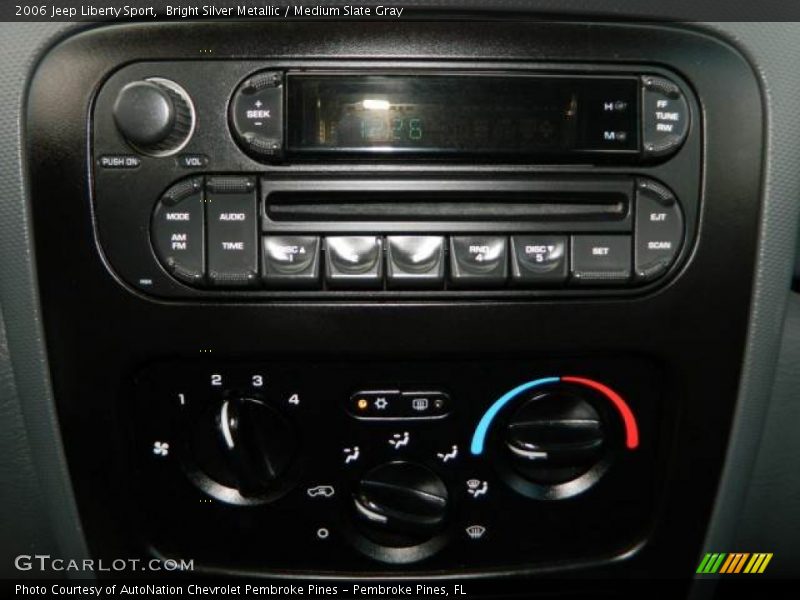 Bright Silver Metallic / Medium Slate Gray 2006 Jeep Liberty Sport
