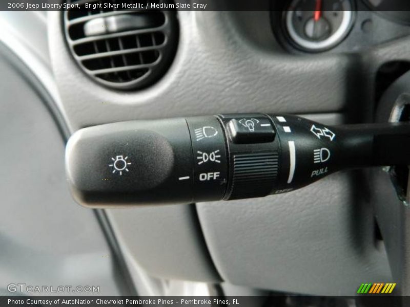 Bright Silver Metallic / Medium Slate Gray 2006 Jeep Liberty Sport