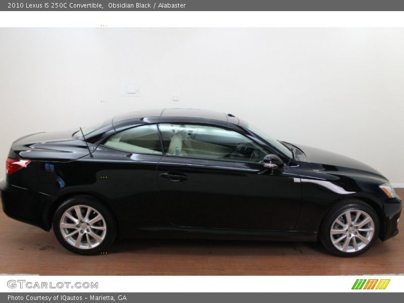 Obsidian Black / Alabaster 2010 Lexus IS 250C Convertible