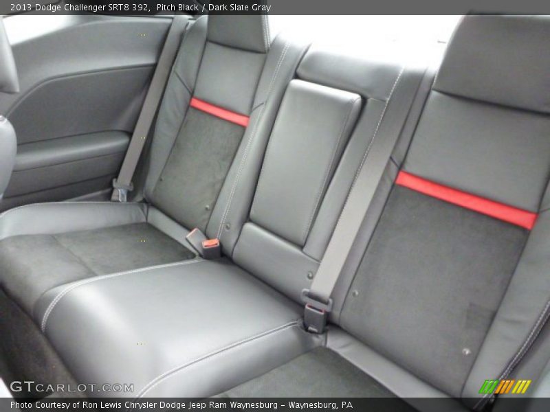 Rear Seat of 2013 Challenger SRT8 392
