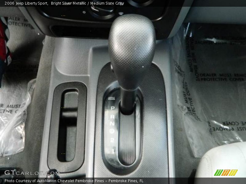 Bright Silver Metallic / Medium Slate Gray 2006 Jeep Liberty Sport