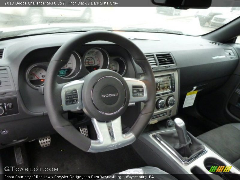 Dashboard of 2013 Challenger SRT8 392