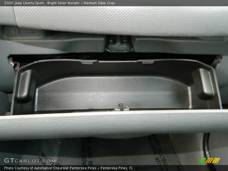 Bright Silver Metallic / Medium Slate Gray 2006 Jeep Liberty Sport