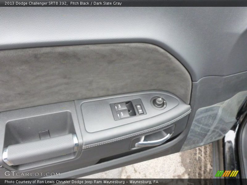 Pitch Black / Dark Slate Gray 2013 Dodge Challenger SRT8 392
