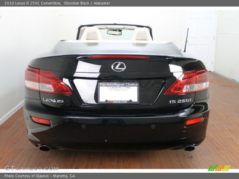 Obsidian Black / Alabaster 2010 Lexus IS 250C Convertible