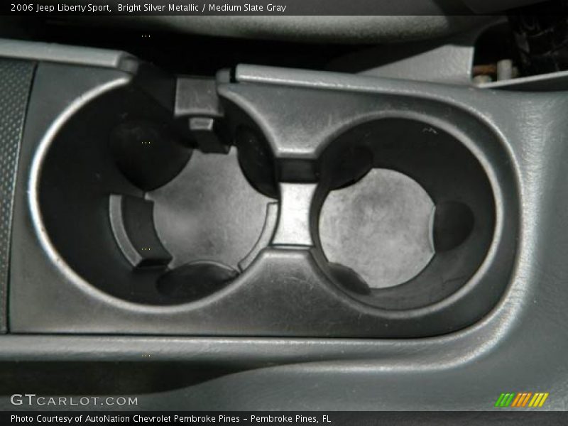 Bright Silver Metallic / Medium Slate Gray 2006 Jeep Liberty Sport