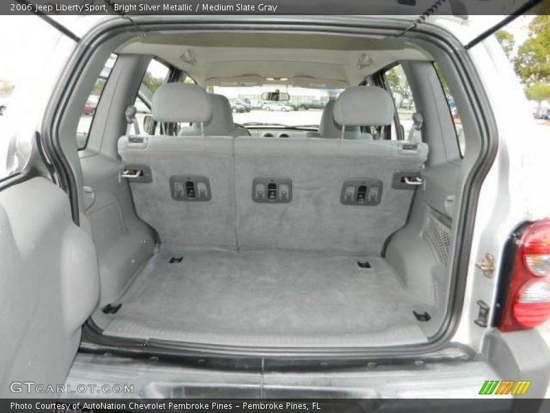 Bright Silver Metallic / Medium Slate Gray 2006 Jeep Liberty Sport