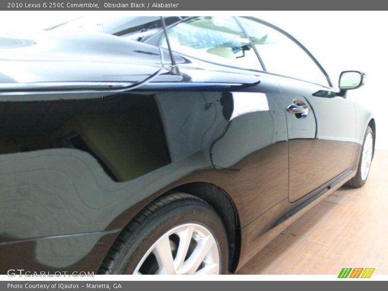 Obsidian Black / Alabaster 2010 Lexus IS 250C Convertible