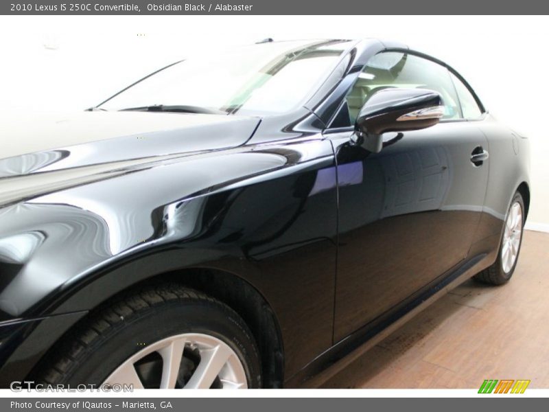 Obsidian Black / Alabaster 2010 Lexus IS 250C Convertible