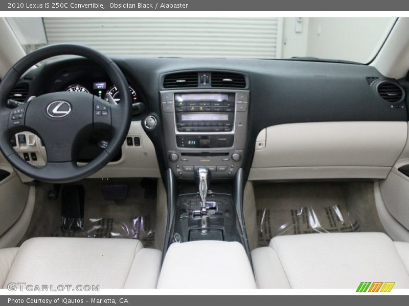 Obsidian Black / Alabaster 2010 Lexus IS 250C Convertible