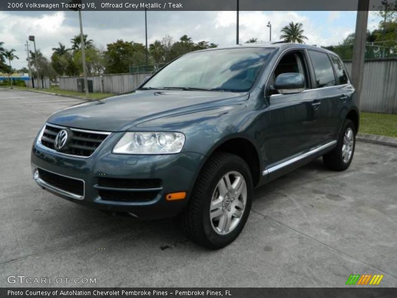 Offroad Grey Metallic / Teak 2006 Volkswagen Touareg V8