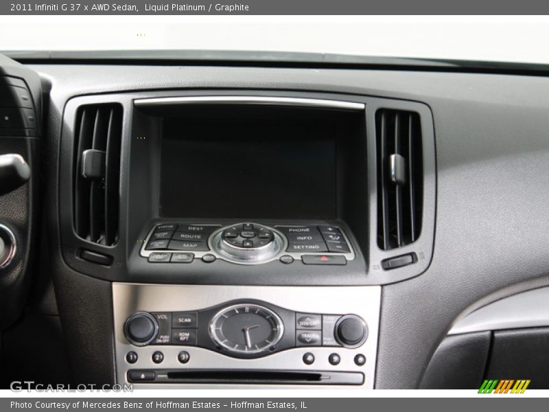 Liquid Platinum / Graphite 2011 Infiniti G 37 x AWD Sedan