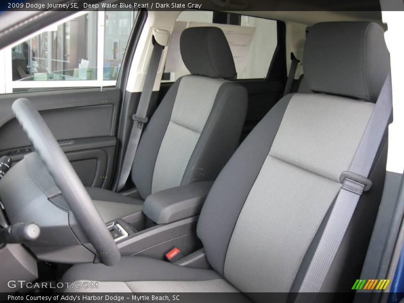 Deep Water Blue Pearl / Dark Slate Gray 2009 Dodge Journey SE