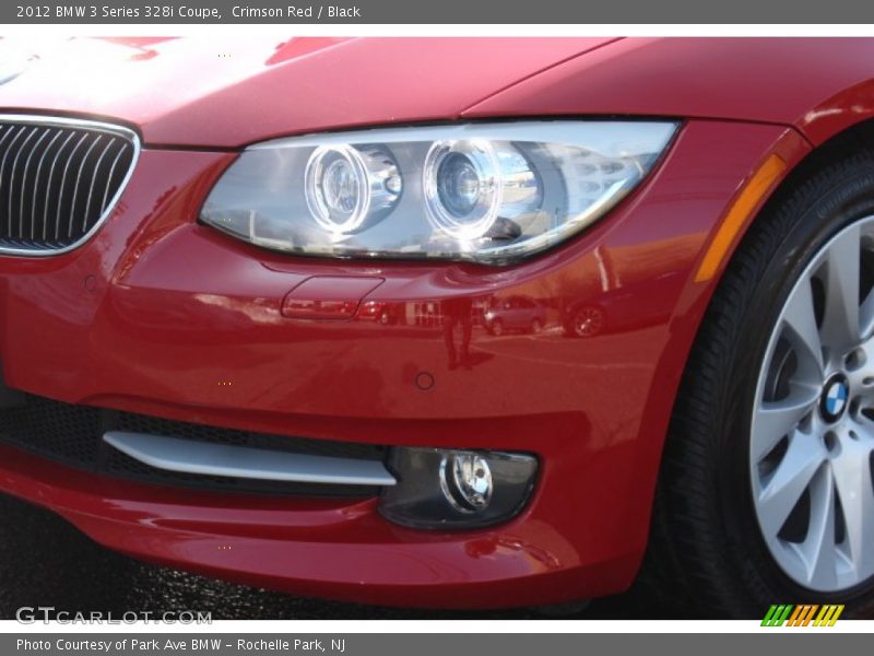 Crimson Red / Black 2012 BMW 3 Series 328i Coupe