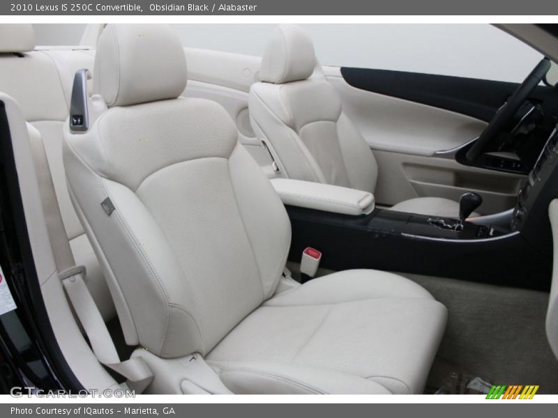 Front Seat of 2010 IS 250C Convertible