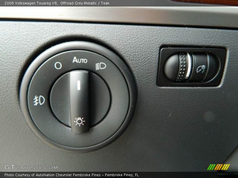 Offroad Grey Metallic / Teak 2006 Volkswagen Touareg V8