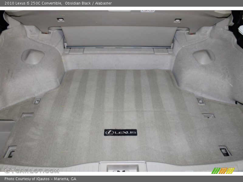  2010 IS 250C Convertible Trunk