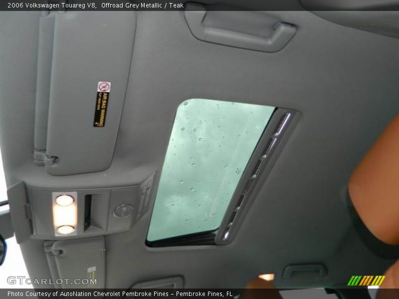 Offroad Grey Metallic / Teak 2006 Volkswagen Touareg V8