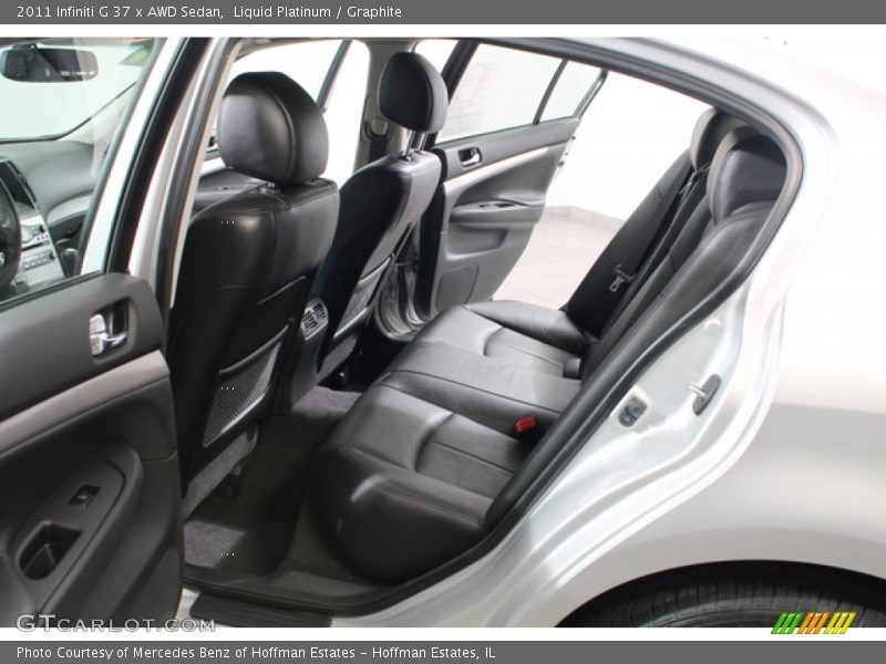 Liquid Platinum / Graphite 2011 Infiniti G 37 x AWD Sedan
