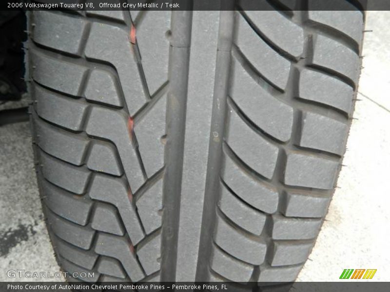 Offroad Grey Metallic / Teak 2006 Volkswagen Touareg V8