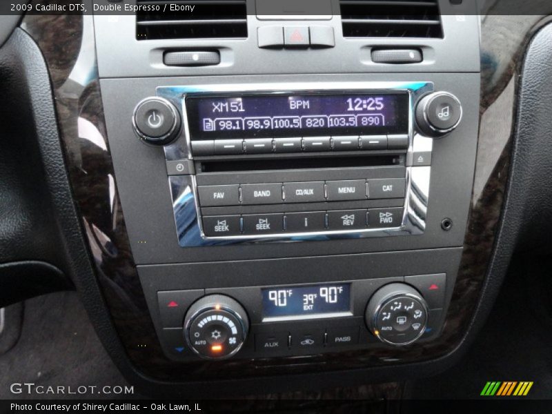 Controls of 2009 DTS 