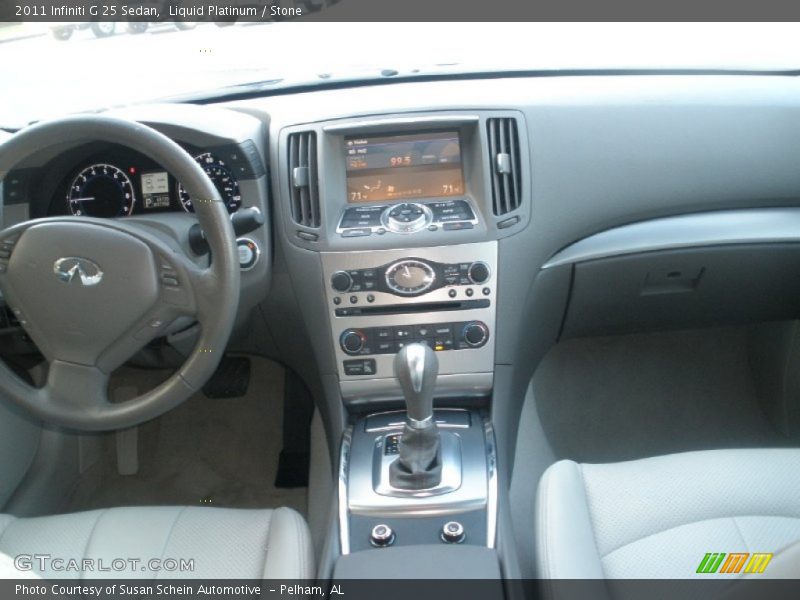 Liquid Platinum / Stone 2011 Infiniti G 25 Sedan
