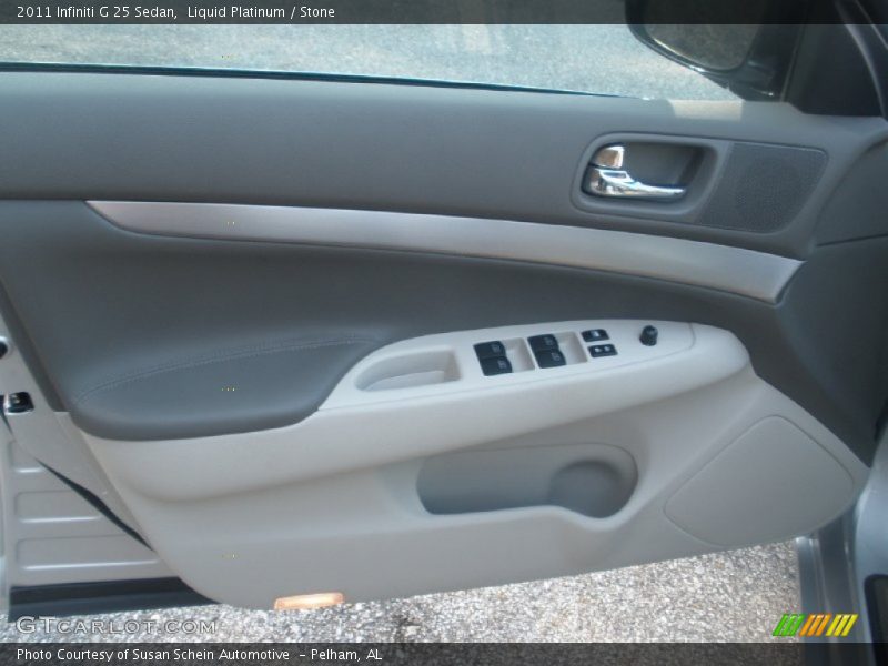 Liquid Platinum / Stone 2011 Infiniti G 25 Sedan
