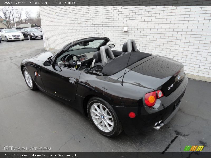  2003 Z4 2.5i Roadster Jet Black