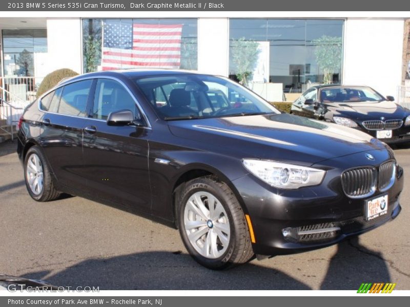 Dark Graphite Metallic II / Black 2013 BMW 5 Series 535i Gran Turismo