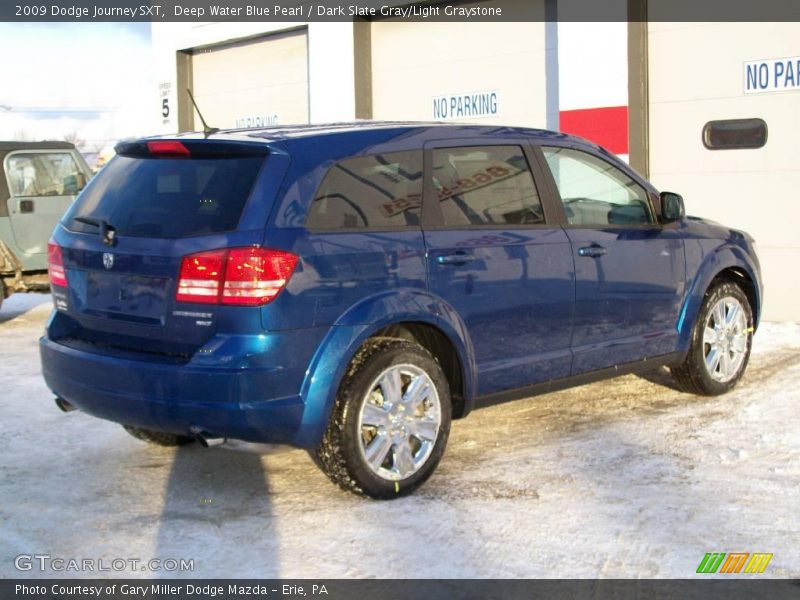 Deep Water Blue Pearl / Dark Slate Gray/Light Graystone 2009 Dodge Journey SXT