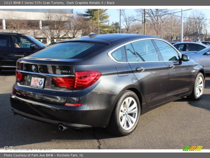 Dark Graphite Metallic II / Black 2013 BMW 5 Series 535i Gran Turismo