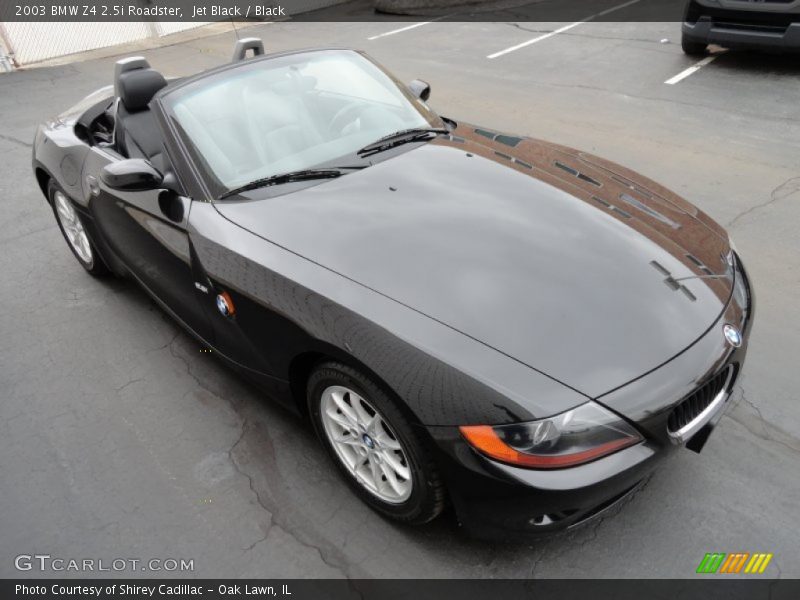 Jet Black / Black 2003 BMW Z4 2.5i Roadster