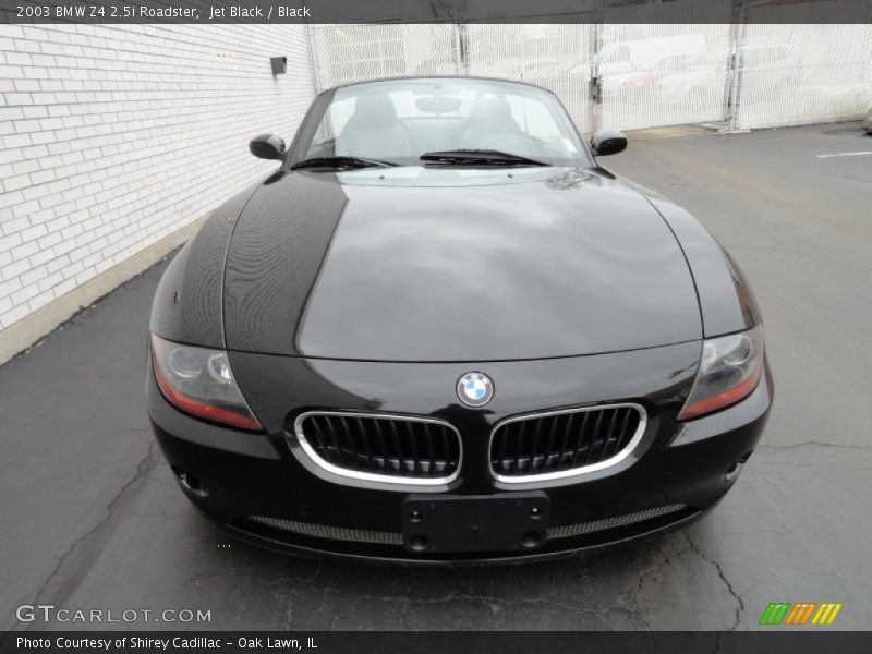 Jet Black / Black 2003 BMW Z4 2.5i Roadster