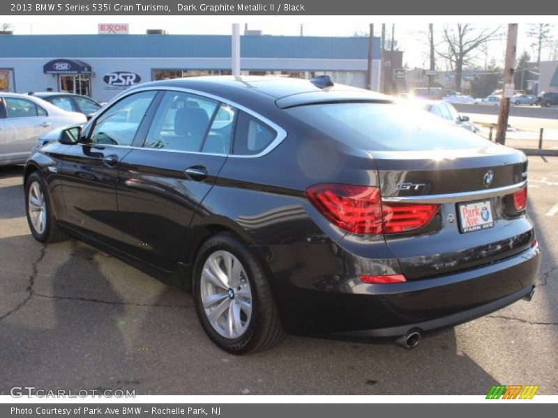 Dark Graphite Metallic II / Black 2013 BMW 5 Series 535i Gran Turismo