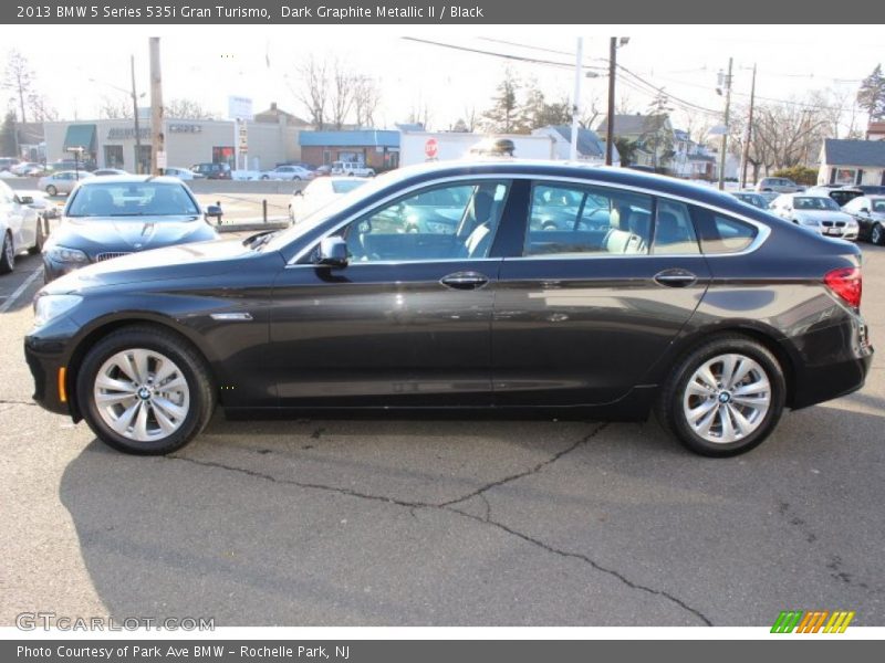 Dark Graphite Metallic II / Black 2013 BMW 5 Series 535i Gran Turismo