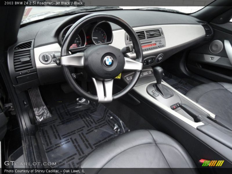 Black Interior - 2003 Z4 2.5i Roadster 