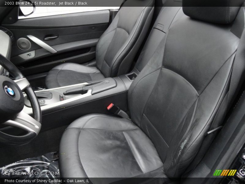 Front Seat of 2003 Z4 2.5i Roadster