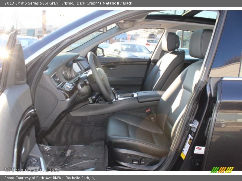 Dark Graphite Metallic II / Black 2013 BMW 5 Series 535i Gran Turismo