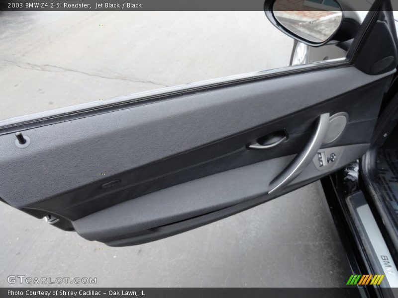 Jet Black / Black 2003 BMW Z4 2.5i Roadster
